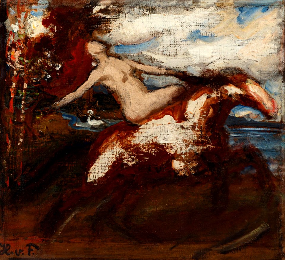 Hans von Faber du Faur Die Poesie die durchs Land reitet