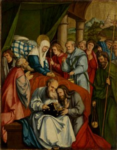 Hans Schäufelein - Christgartner Altar, Tod Mariens - WAF 920 - Bavarian State Painting Collections