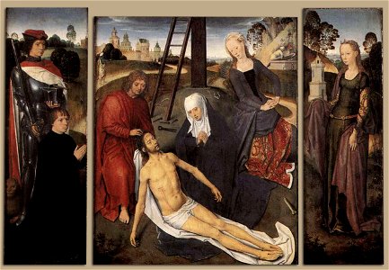 Hans Memling - Triptych of Adriaan Reins - WGA14902