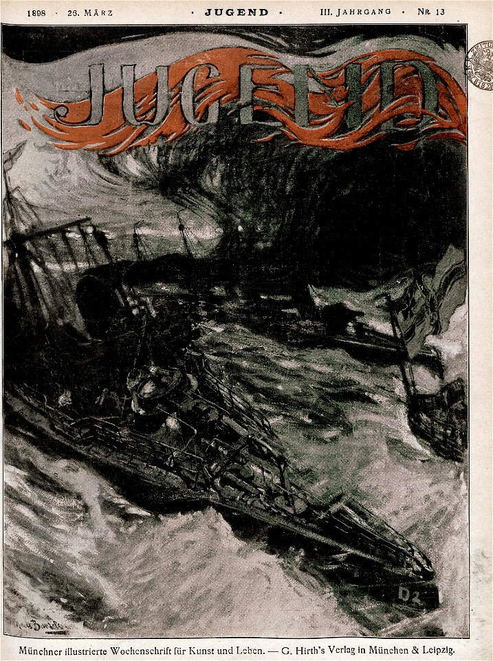 Hans von Bartels - Jugend Nr. 13, März 1898
