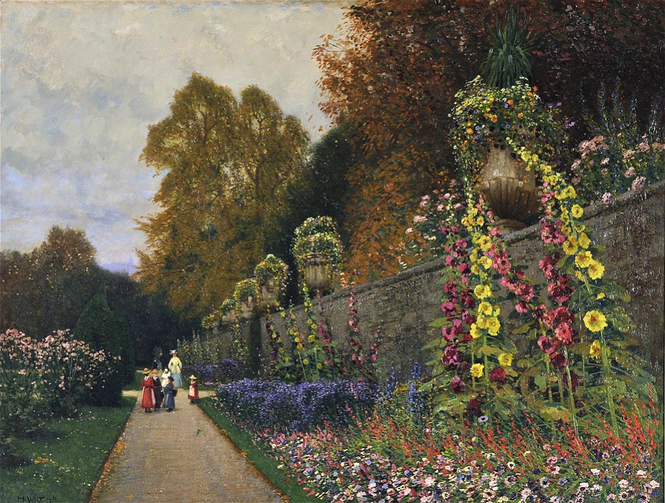 Hans Wilt Mirabellgarten 1916