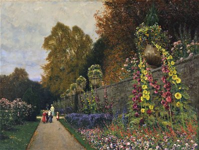 Hans Wilt Mirabellgarten 1916
