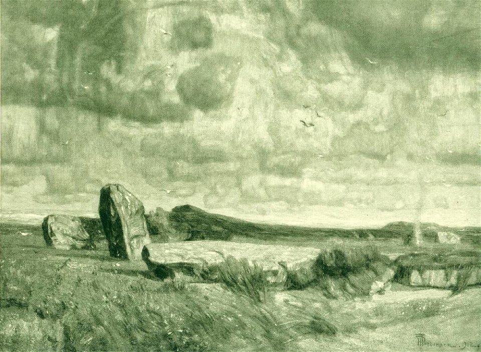 Hans Peter Feddersen - Hünengräber auf Sylt (1912)