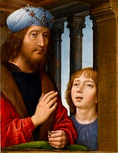 Hans Memling Rei David amb nen R