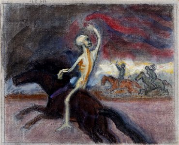 Hans von Faber du Faur Der Tod reitet 1933-10-19
