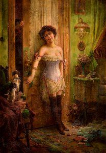 Hans Zatzka Der erwartete Besucher