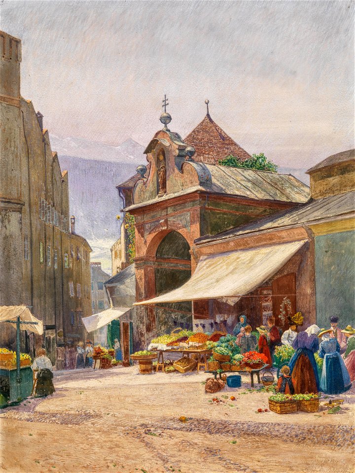 Hans Wilt Markt in Hall