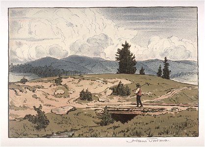 Hans Thoma - Landschaft (1896)