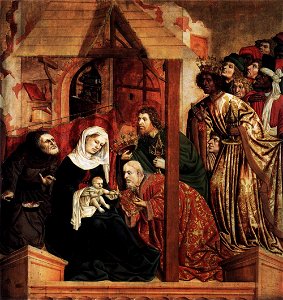 Hans Multscher - Th Adoration of the Magi - WGA16330
