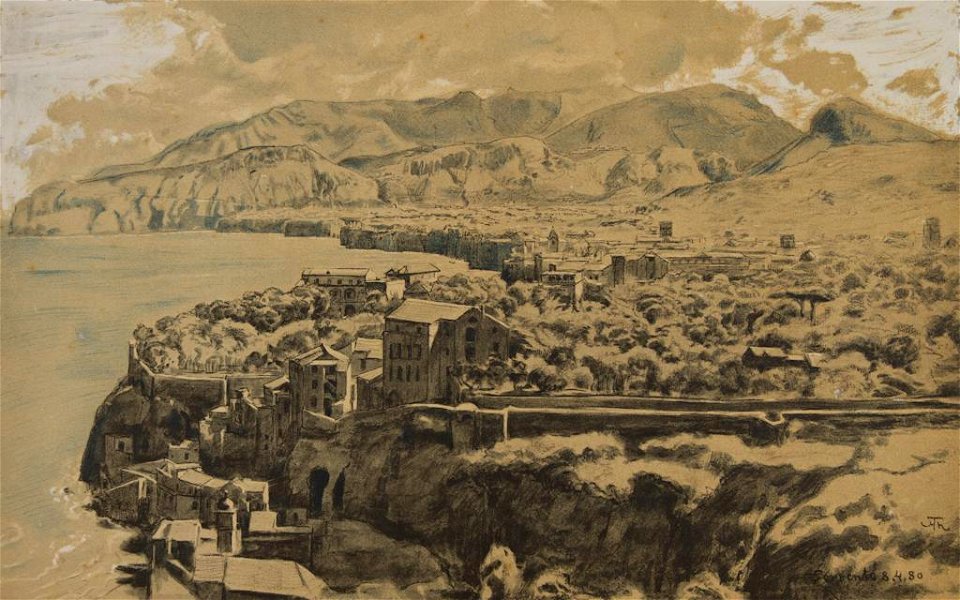 Hans Thoma - Sorrento