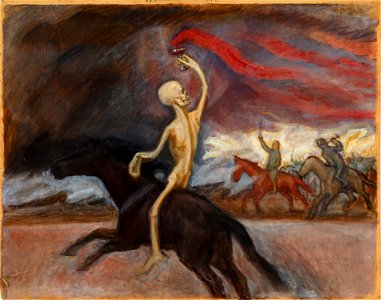 Hans von Faber du Faur Der Tod reitet