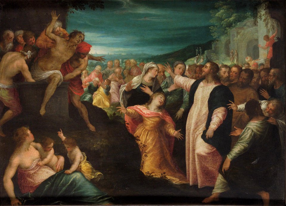 Hans Rottenhammer - Auferweckung des Lazarus - GG 1141 - Kunsthistorisches Museum