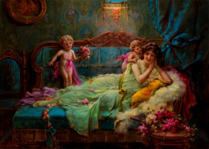 Hans Zatzka Süße Grüße oder Liebesboten