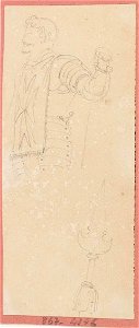 Ingres - MI.867.4146, Officier et l'extrémité d'une pertuisane