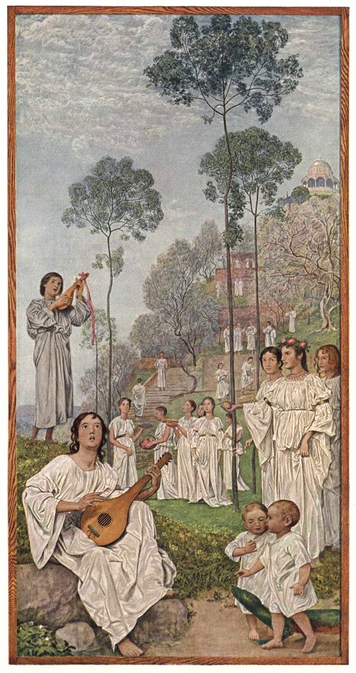 Hans Thoma Die Seligen