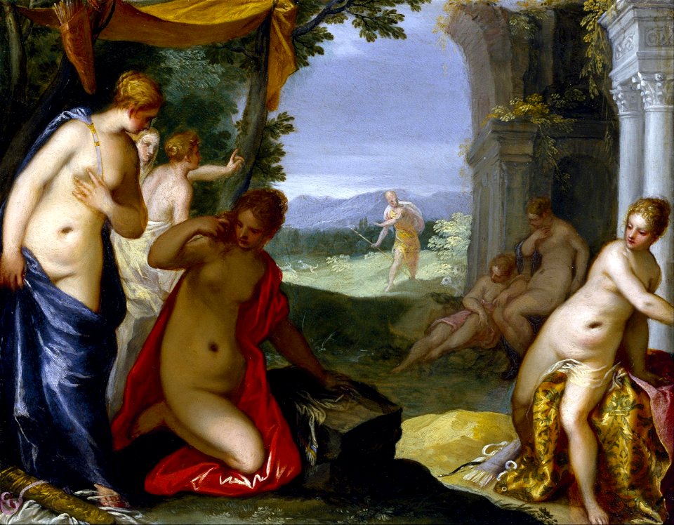 Hans Rottenhammer - Diana and Actaeon - Google Art Project
