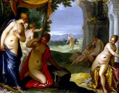 Hans Rottenhammer - Diana and Actaeon - Google Art Project