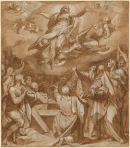 Hans Speckaert - The Assumption of the Virgin