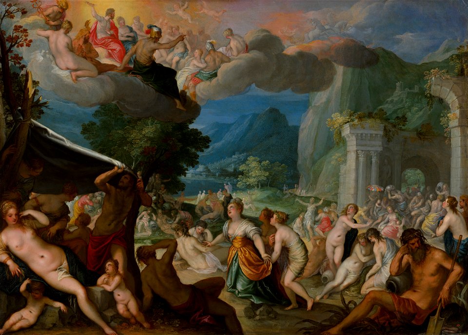 Hans Rottenhammer - The Fall of Phaeton - 284 - Mauritshuis