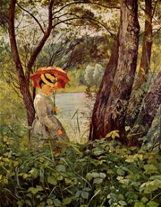 Hans Thoma - Im Sonnenschein (1867)