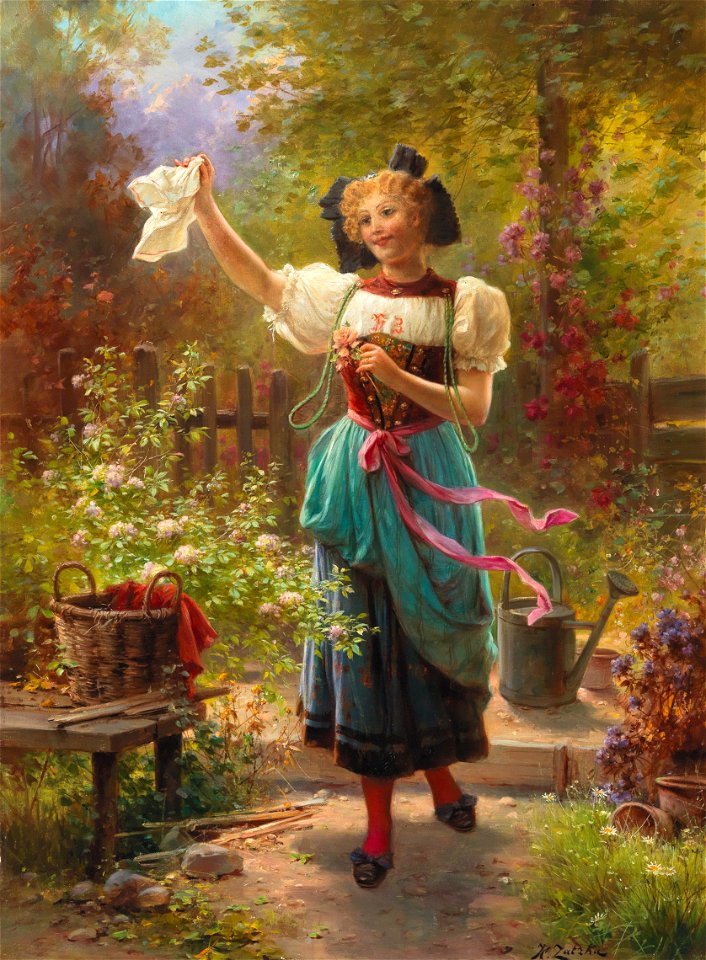 Hans Zatzka - He's Coming
