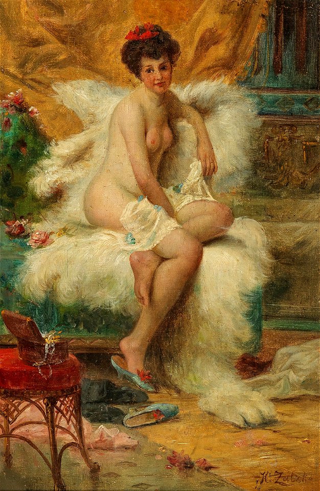 Hans Zatzka Das Schmuckkästchen