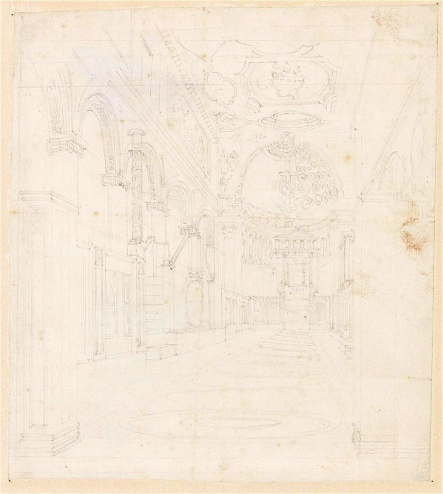 Ingres - MI.867.4348, Intérieur de San Clemente