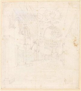 Ingres - MI.867.4348, Intérieur de San Clemente