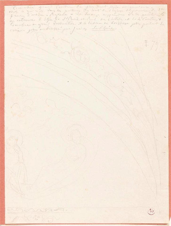 Ingres - MI.867.4062, Angle d'une voussure