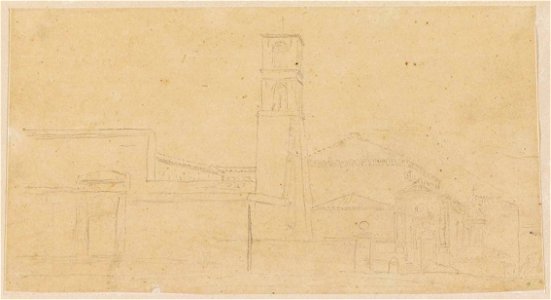 Ingres - MI.867.4343, Eglise de Sainte-Agnès-hors-les-murs