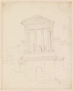 Ingres - MI.867.4276, Petit Temple à Clitumne