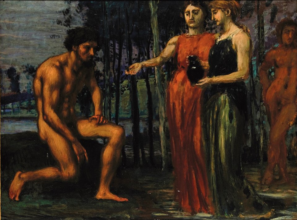 Hans von Marées - Die Labung