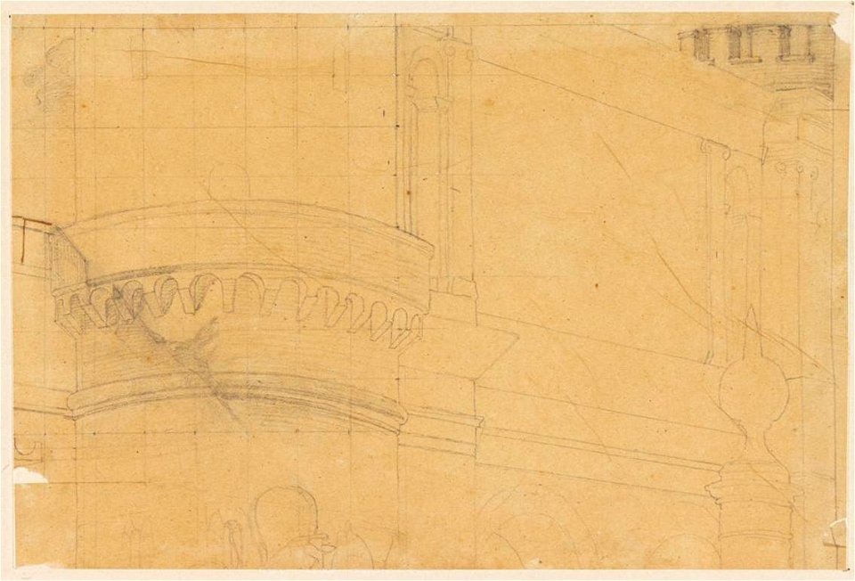 Ingres - MI.867.4265, Tour à encorbellement de la porte Saint-André