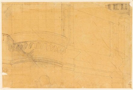 Ingres - MI.867.4265, Tour à encorbellement de la porte Saint-André