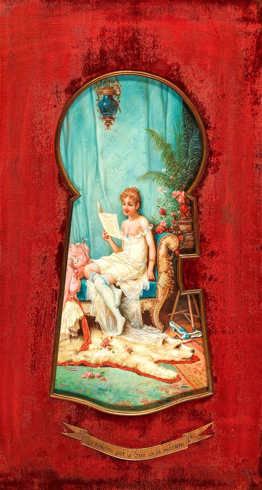 Hans Zatzka Durchs Schlüsselloch