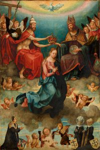 Hans Sueß von Kulmbach - Krönung Mariae - GG 2656 - Kunsthistorisches Museum