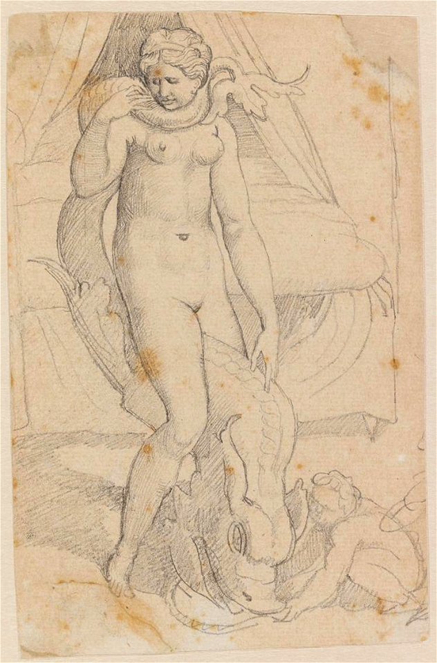 Ingres - MI.867.4178, Mélanthe et Neptune
