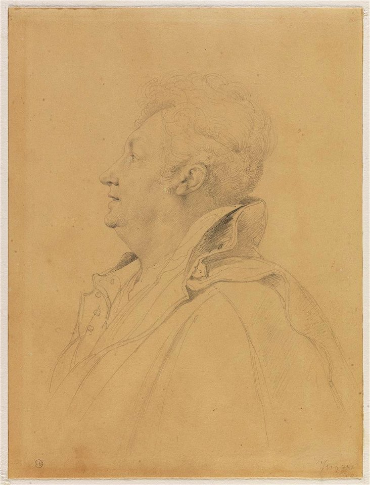 Ingres - Portrait de Guillaume Guillon-Lethière, 239-03