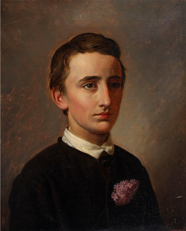Constantin Hansen - Portræt af senere adjunkt og cand.polyt. August Weis