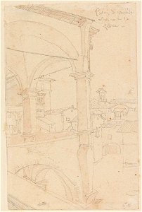 Ingres - MI.867.4320, Vue de la ville