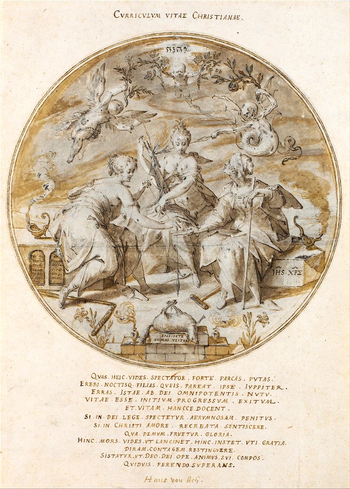 Hans von Aachen - Curriculum vitae christianae - Google Art Project
