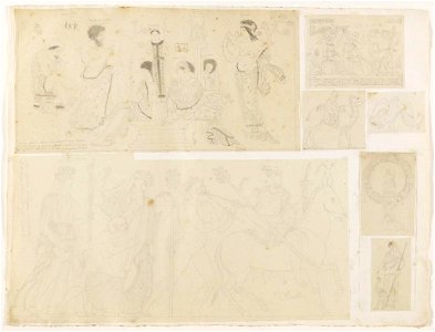 Ingres - MIC.25.40 A, Relevés graphiques, Dionysos Specchio del Tiresia