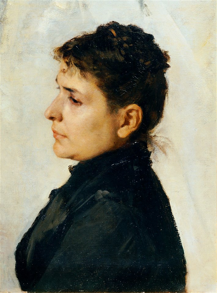 Hans Tichy - Frau im Profil - 5433 - Österreichische Galerie Belvedere