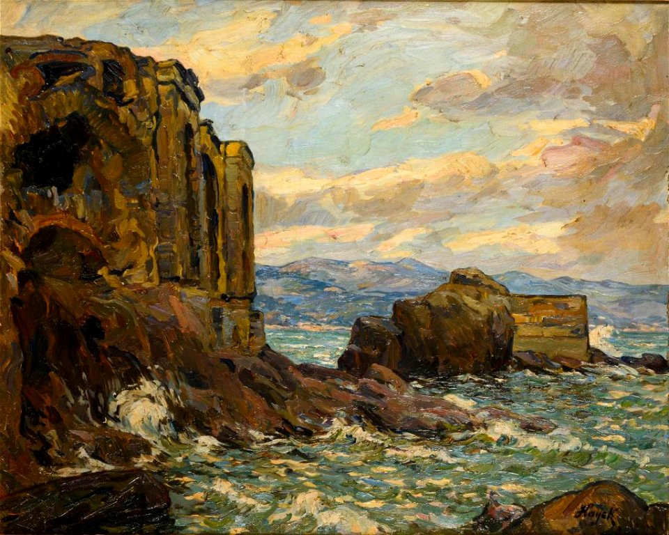 Hans von Hayek An der Riviera