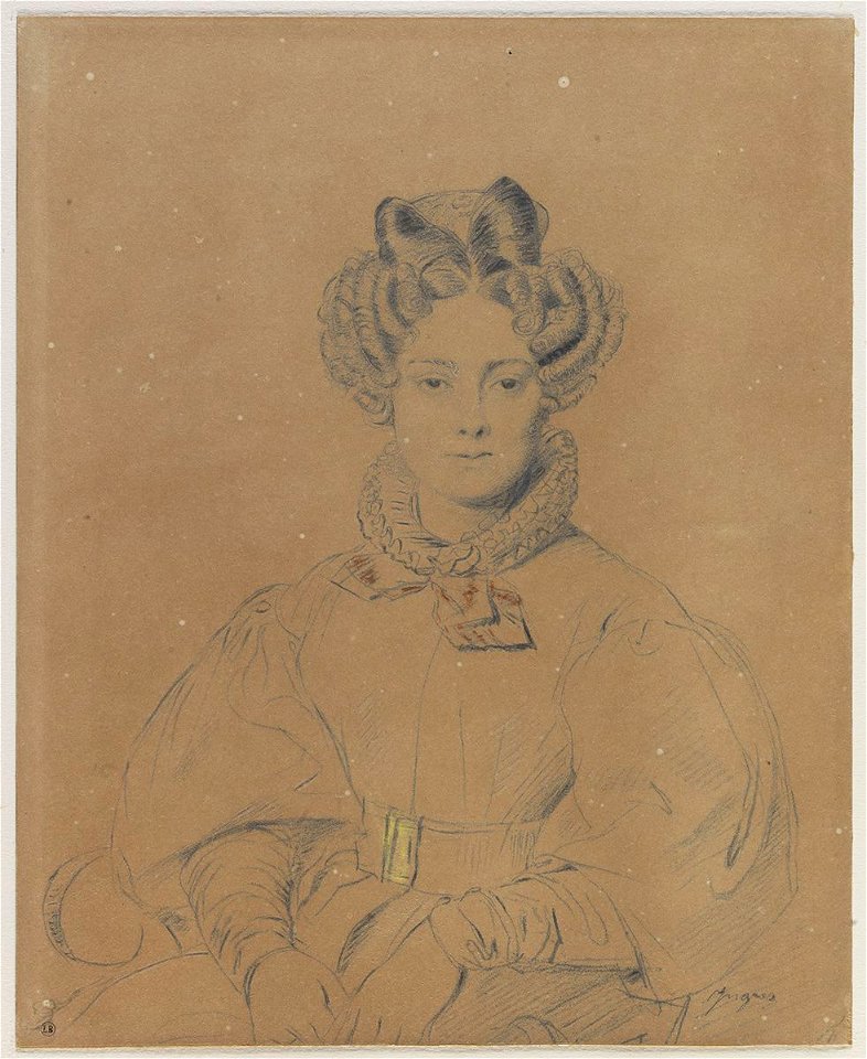 Ingres - Portrait de madame Depaulis, 623-03