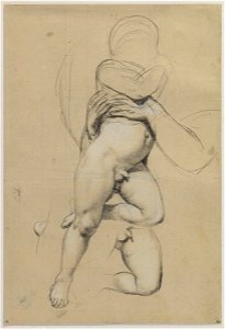 Ingres - Étude de l'Enfant Jésus et des deux mains de la Vierge pour Le Vœu de Louis XIII, 2236-05