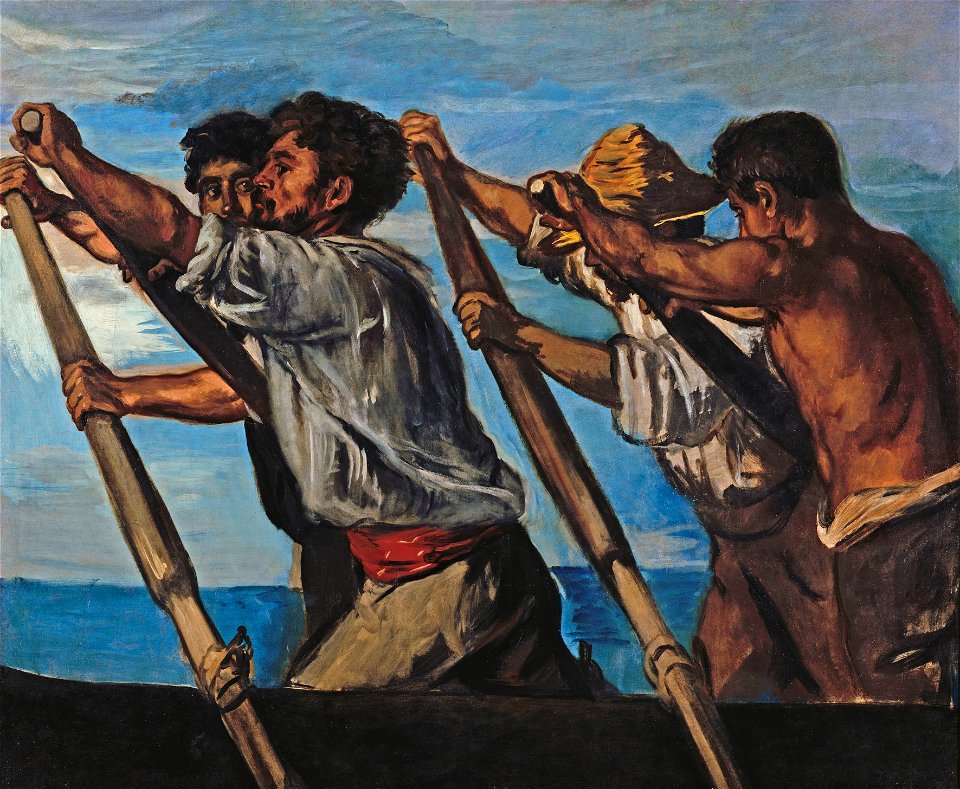 Hans von Marées - Die Ruderer - Google Art Project