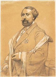 Ingres - Portrait of Alfred-Emilien O'Hara, Comte de Nieuwerkerke, 1943.855