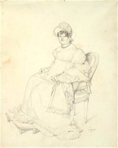 Ingres - Portrait of Madame Guillaume Guillon Lethière, 1943.858