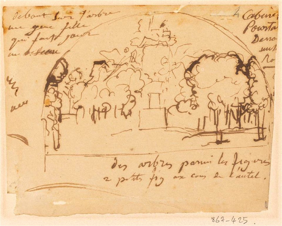 Ingres - MI.867.425, Paysage
